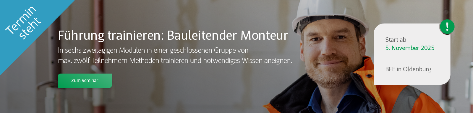 Bauleitender Monteur