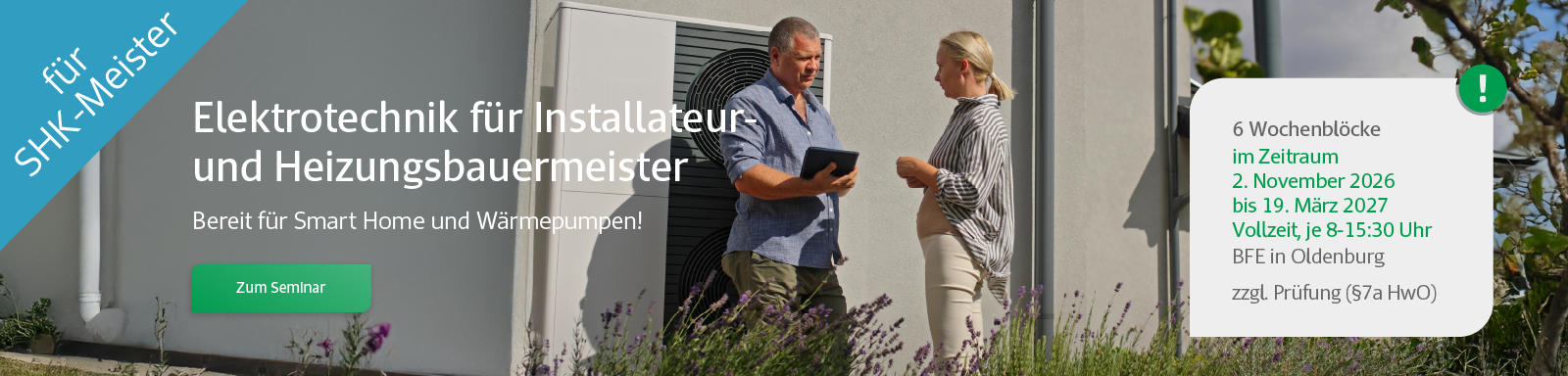 Elektrotechnik für Installateur- und Heizungsbauermeister(z. Eintragung §7a HwO)