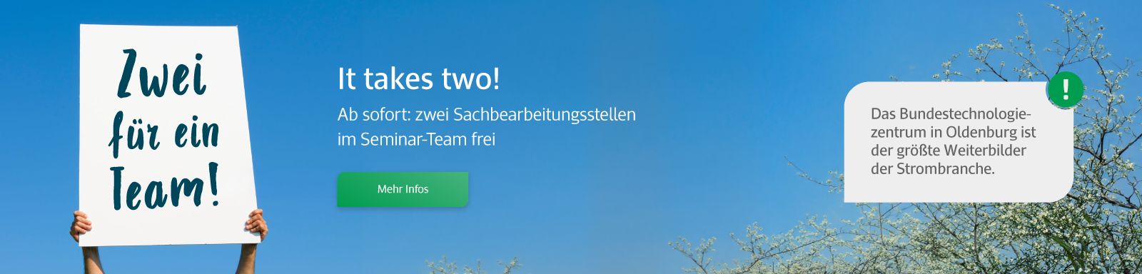 Zwei für ein Team
